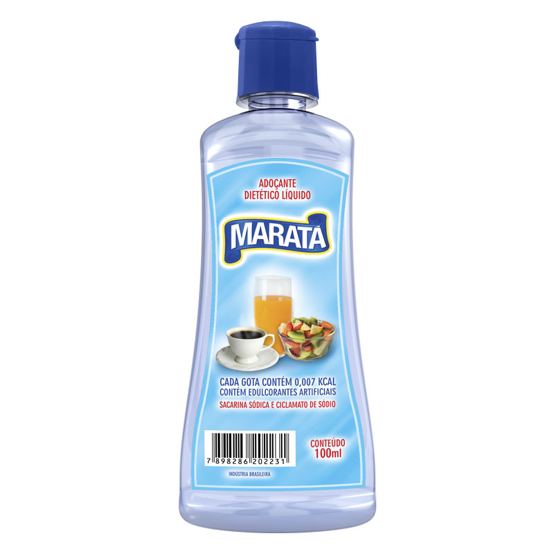 Adoçante Dietético Líquido Sacarina