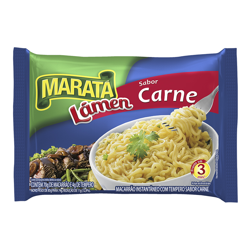Macarrão Instantâneo Sabor Carne