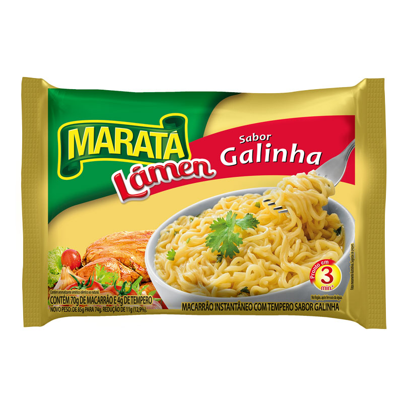 Macarrão Instantâneo Sabor Galinha