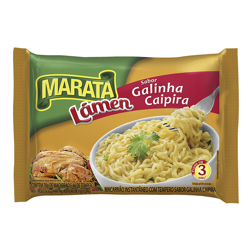 Macarrão Instantâneo Sabor Galinha Caipira