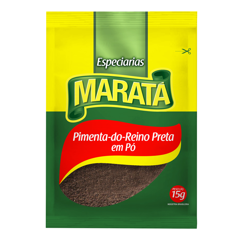Pimenta do Reino Preta em Pó