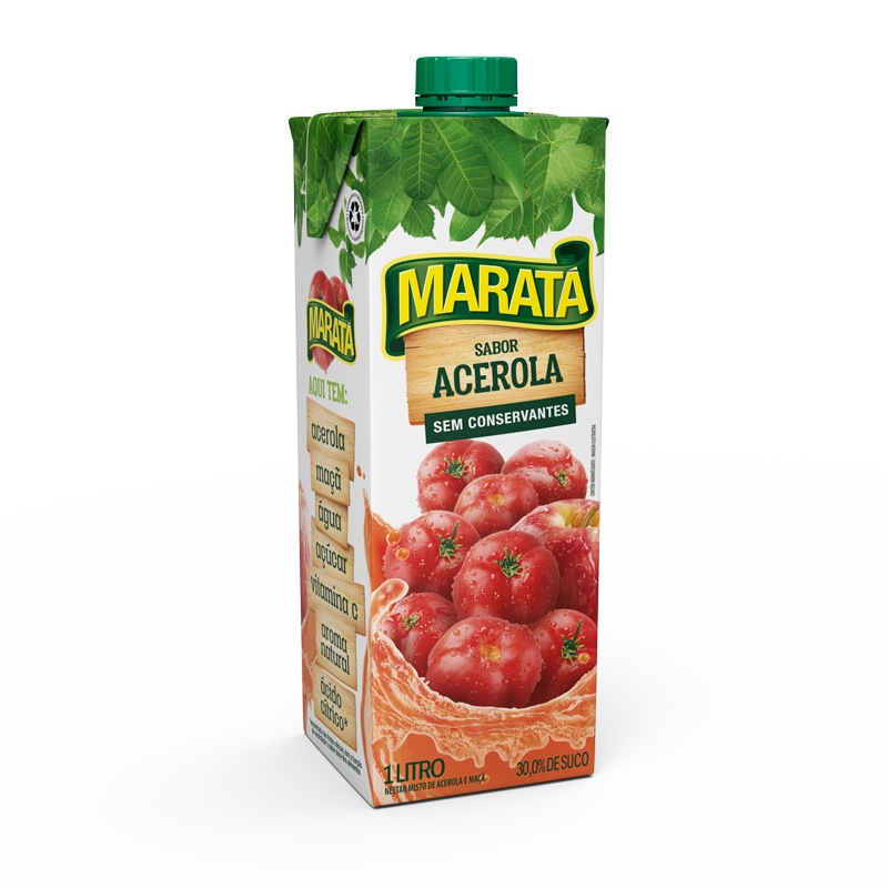 Néctar Sabor Acerola e Maçã