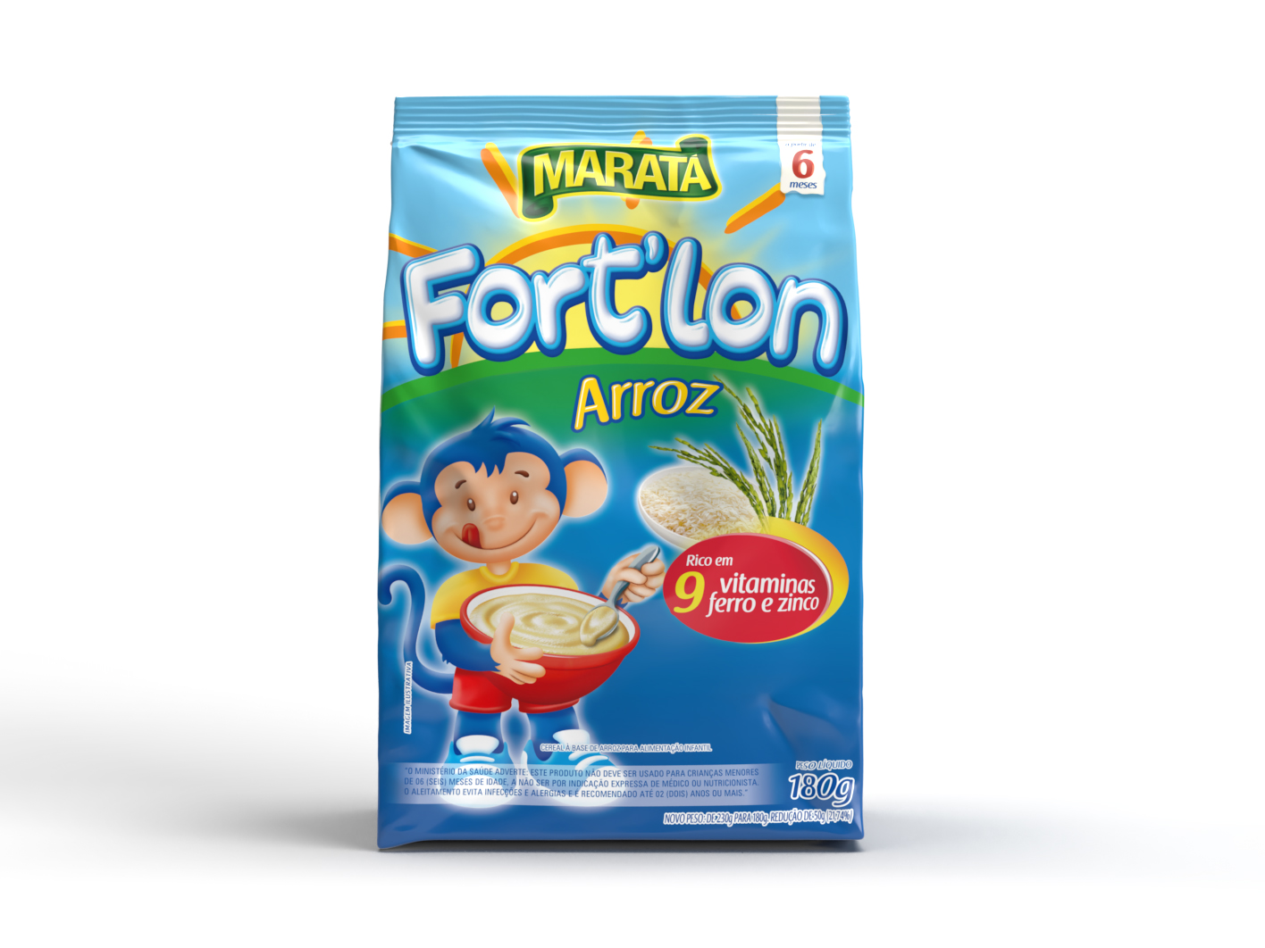 Mingau Fort´lon Sabor Arroz