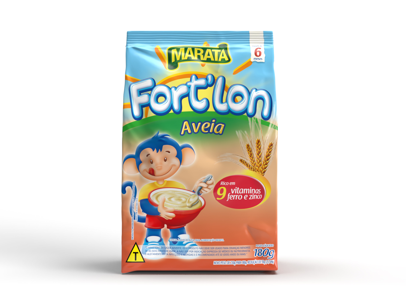 Mingau Fort´lon Sabor Aveia