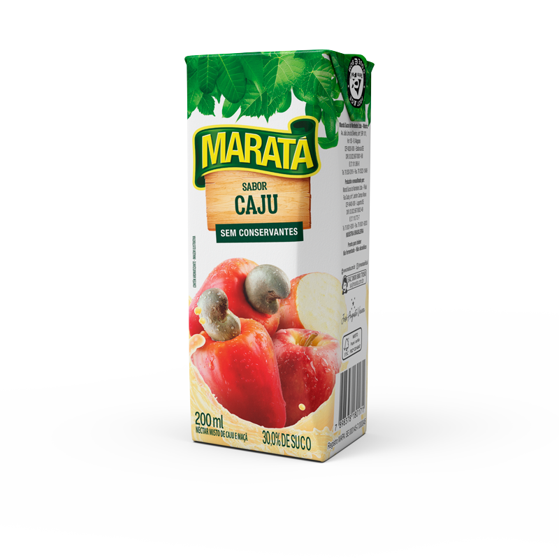 Néctar Sabor Caju e Maçã
