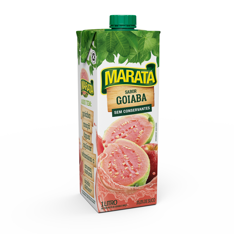 Néctar Sabor Goiaba e Maçã