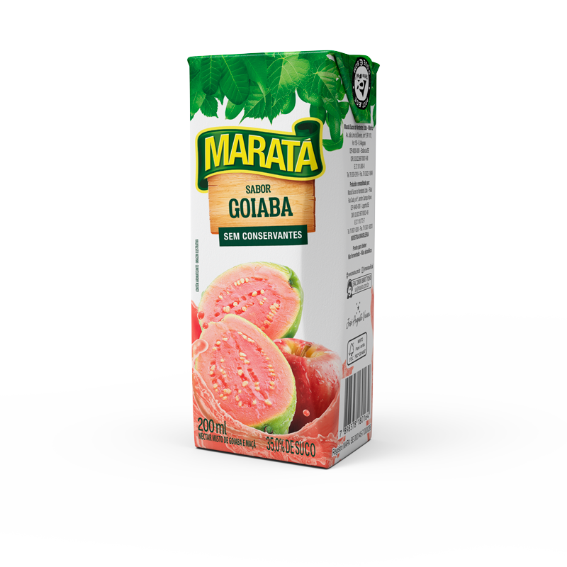 Néctar Sabor Goiaba e Maçã