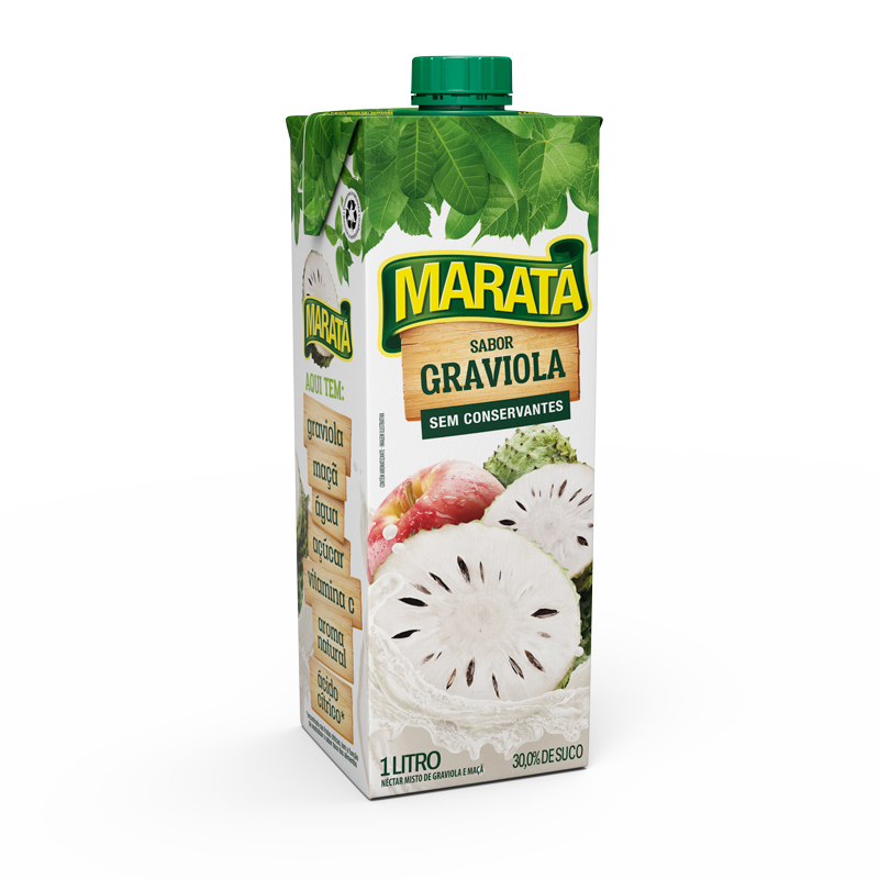 Néctar Sabor Graviola e Maçã