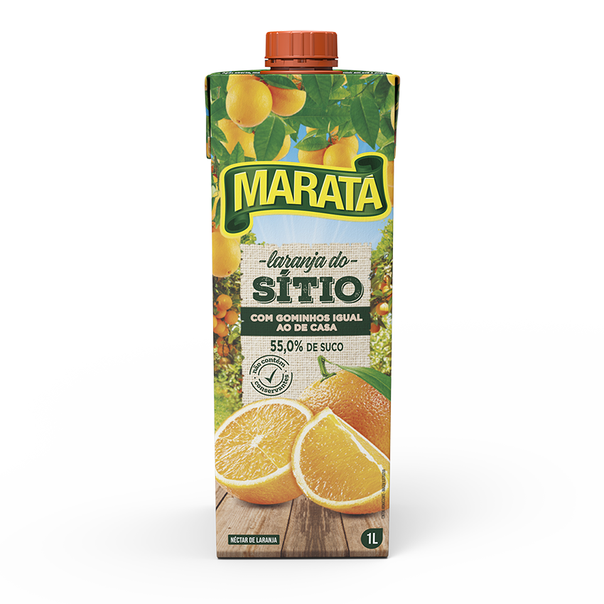 Néctar Sabor Laranja do Sítio