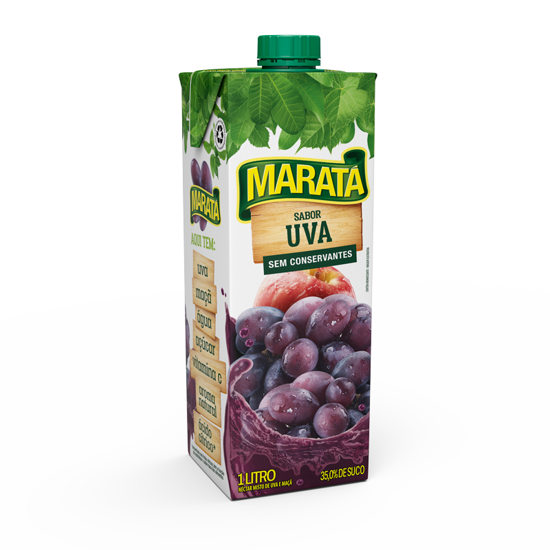 Néctar Sabor Uva e Maçã
