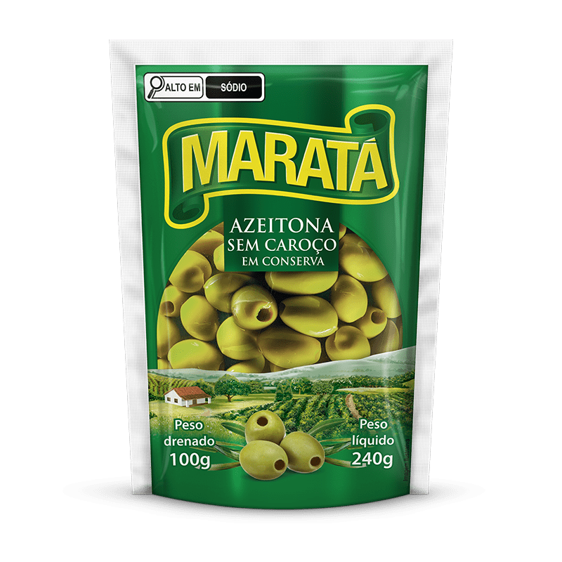 Azeitonas Verdes Inteira s/ Caroço