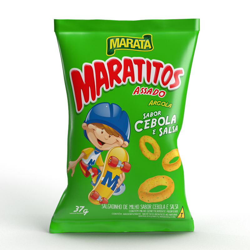 Maratitos Sabor Cebola e Salsa