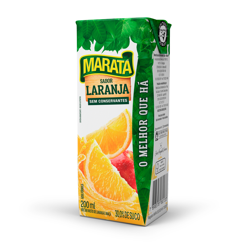 Néctar Sabor Laranja e Maçã