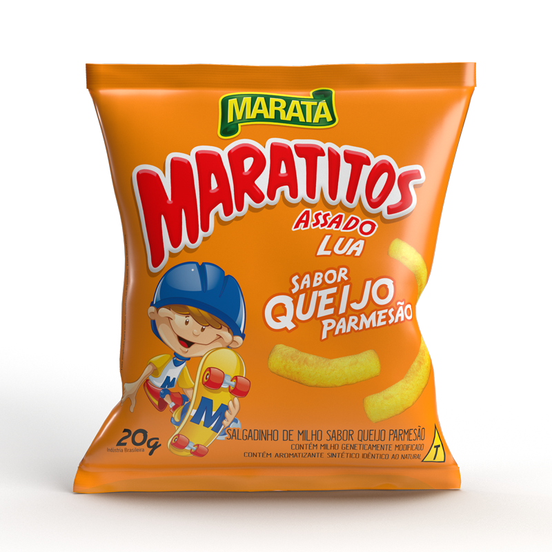 Maratitos Sabor Queijo Parmesão