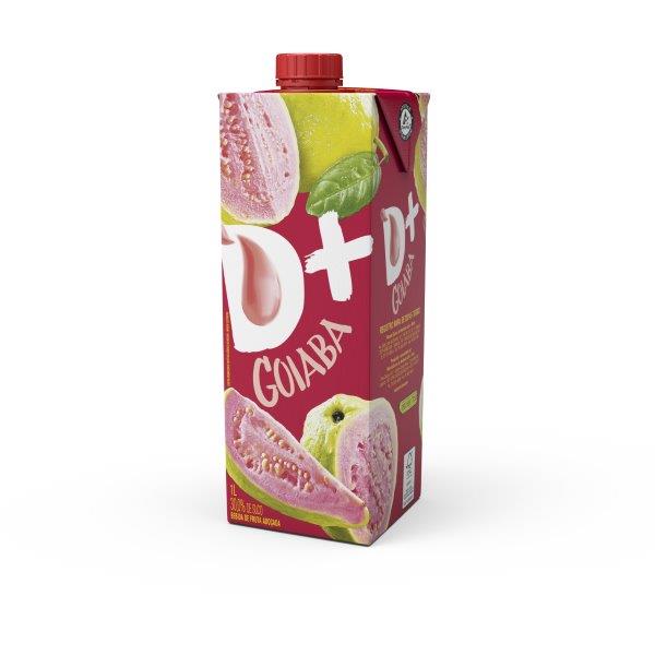 Bebida de Fruta Adoçada D+ Sabor Goiaba