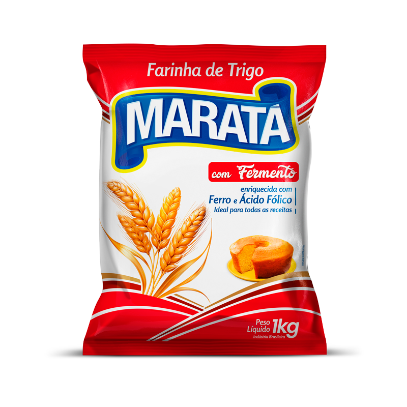 Farinha de Trigo Com Fermento 1 kg