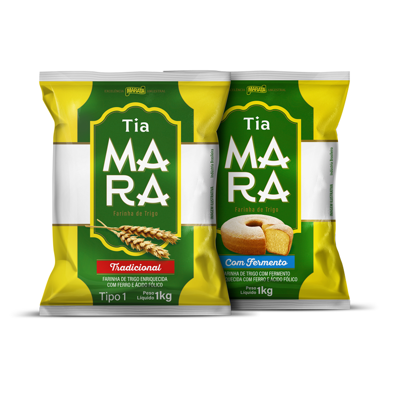 Farinha de Trigo Tia Mara 1kg