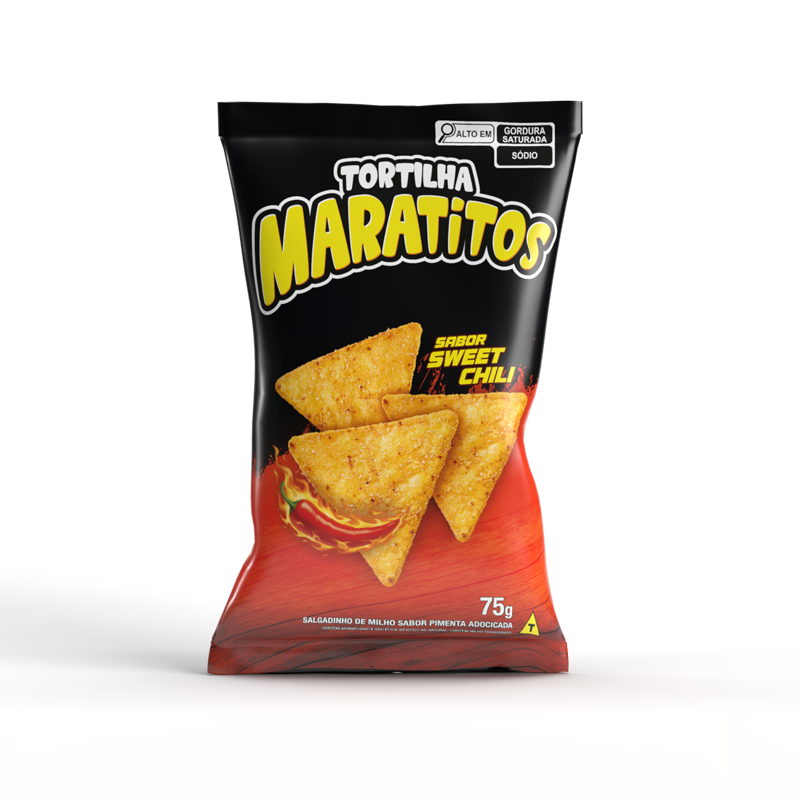 Tortilhas Sabor  Sweet Chili 75g