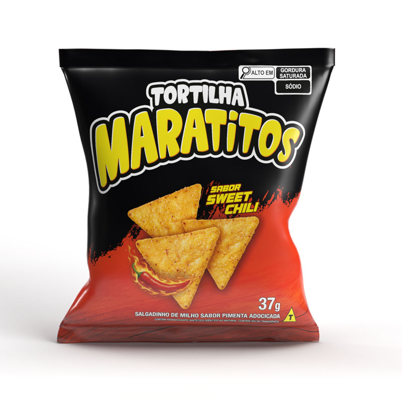 Tortilhas Sabor Sweet Chili 37g